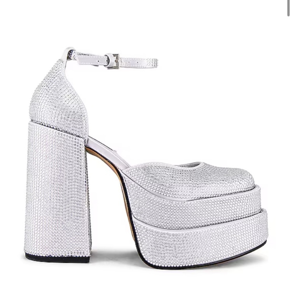 Steve Madden Charlize Pumps in Rhinestone